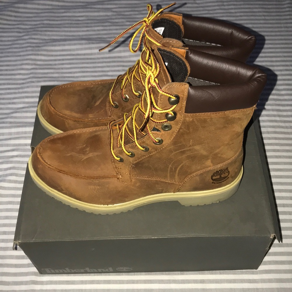 Timberland boots.
